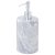 Not Yet Made - Made To Order Rounded Soap Dispenser in Grey Marble For Sale - Image 5 of 5