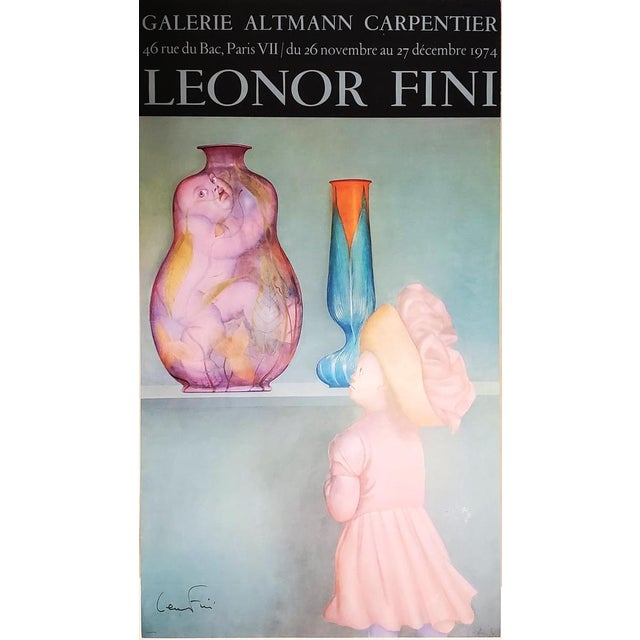 Original Poster by Leonor Fini, 1974 For Sale - Image 4 of 4