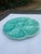 1940s French Gien Turquoise Majolica Oyster Plate For Sale - Image 10 of 14