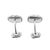 Early 21st Century Men’s David Yurman 925 Sterling Silver Sculpted Cable Cushion Cufflinks, A Pair For Sale - Image 5 of 8