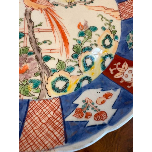 Antique Japanese Meiji Imari Porcelain Plates, 1900, Set of 2 For Sale - Image 4 of 17