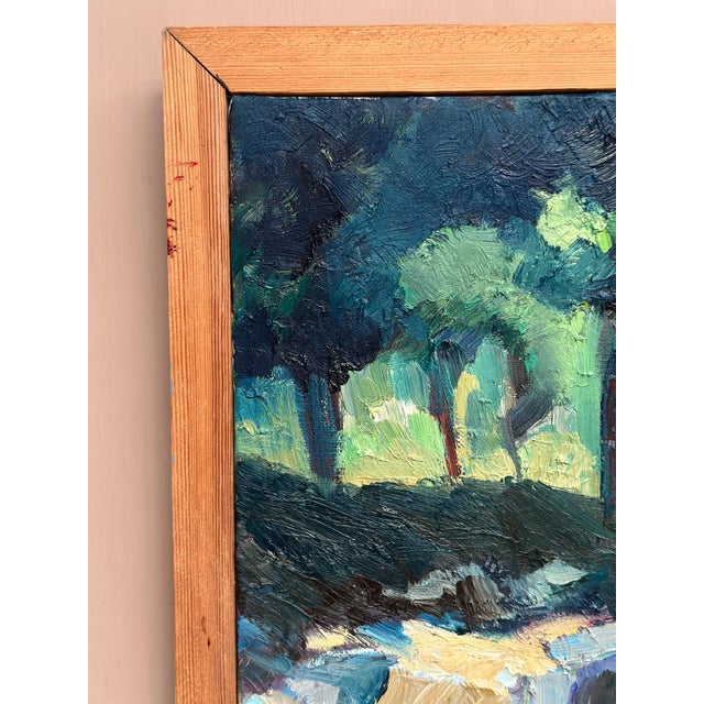Jarl Lindblad, Landscape Composition, 1998, Oil on Canvas, Framed For Sale - Image 15 of 18