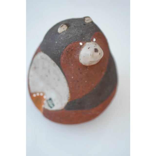 1960s Bear Figurine in Ceramic by Thomas Hellström for Nittsjö, 1960s For Sale - Image 5 of 8