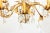 Gold Mdi-Century Gilded 8 Stem Chandelier For Sale - Image 8 of 11