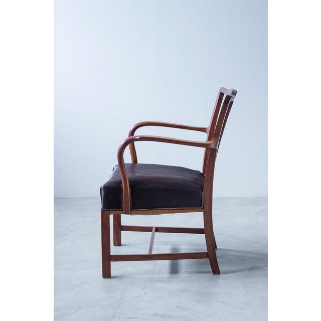 Ole Wanscher Lounge Chair attributed to Ole Wanscher For Sale - Image 4 of 16