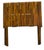 Charming vintage bamboo folding magazine rack featuring a unique X-shaped design with a slatted bamboo construction and...