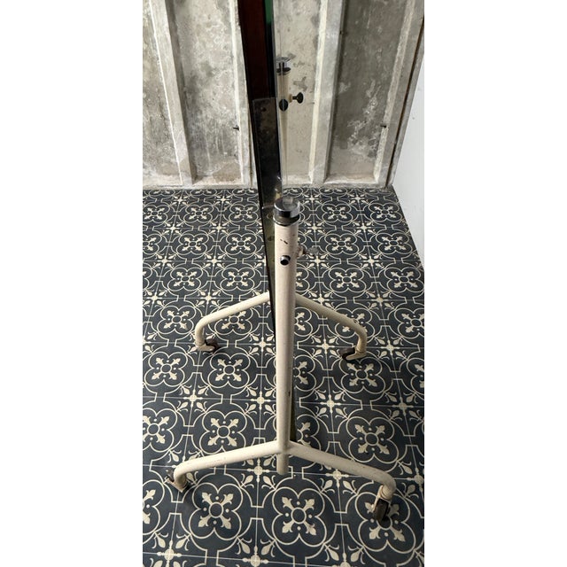 Vintage Art Deco Cheval Mirror with Industrial Function, 1930s For Sale - Image 16 of 17