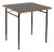 Nyhavn Desk in Black Lino and Steel by Finn Juhl For Sale