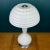 Large White Murano Mushroom Table Lamp, Italy, 1970s For Sale - Image 4 of 13