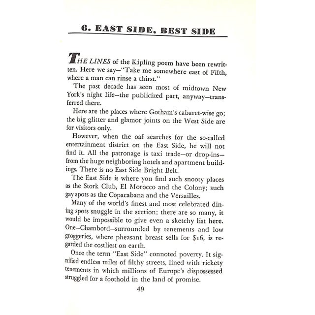 Paper "New York: Confidential!" 1951 Lait, Jack and Mortimer, Lee For Sale - Image 7 of 7