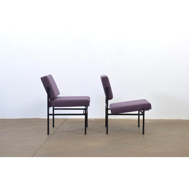 Textile Dany Chairs with 2-Tiered Seats by Wittmann, Austria, 1959, Set of 2 For Sale - Image 7 of 11
