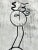 Metal Vintage Postmodern Minimalist Iron Figural Sculpture For Sale - Image 7 of 12