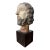 17th Century Spanish Carved Polychrome Bust of Christ on Stand For Sale