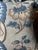 Textile Vintage Printed Linen Floral Pillow For Sale - Image 7 of 12