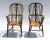 19th Century English Ash and Elm Windsor Chairs With H Shaped Stretchers Tall Back - a Pair For Sale - Image 9 of 9
