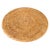Boho Chic Artifacts Rattan Round Placemat 14" For Sale