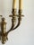 Italian Early 20th Century Brass Sconces - a Pair For Sale - Image 3 of 3