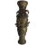 Late 18th Century Bronze Repousse Lamp Water Buffalo With Riders For Sale - Image 10 of 10