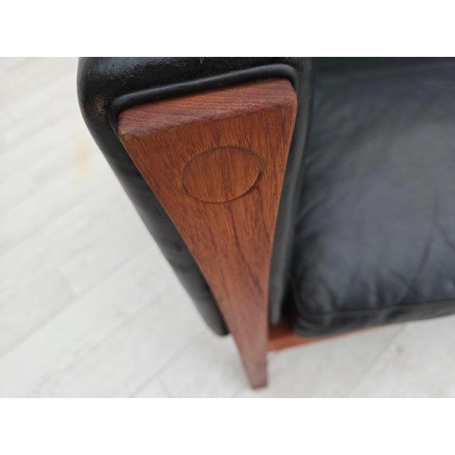 Vintage Danish Sofa by H.J.Wegner for Carl Hansen & Søn, 1960s For Sale - Image 17 of 18