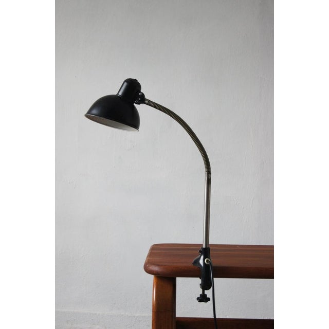Bauhaus Bauhaus Table Lamp by C. Dell for Kaiser Leuchten For Sale - Image 3 of 10