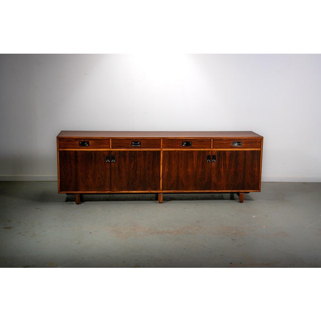 Sideboard with Brass Detailing from Stildomus, 1960 For Sale - Image 10 of 18