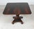Victorian Mahogany Pedestal Card Table, 1850 For Sale - Image 4 of 5