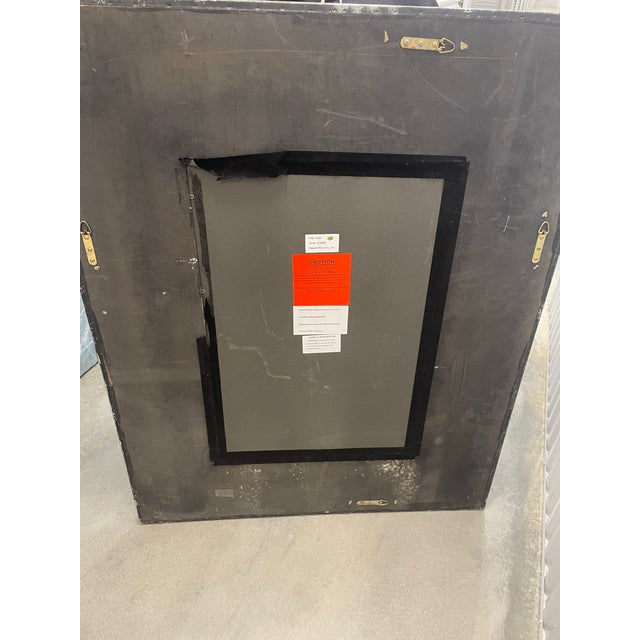 2000 - 2009 Vintage Patchwork Metal Mirror For Sale - Image 5 of 5
