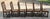 French Country Dining Chairs With Rush Seats - Set of 6 For Sale - Image 10 of 10