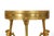 Pair of Neo-Pompeian Brass and Green Marble Gueridon Side Tables For Sale - Image 9 of 18