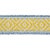 Hand woven cotton and jute make this geometric diamond tape the perfect mix of boho chic and preppy flair, with an added...