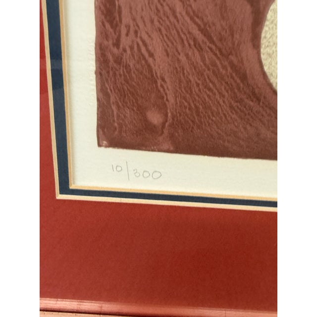 1990s Carol Jablonsky Two Cats Lithograph, Signed For Sale - Image 5 of 12