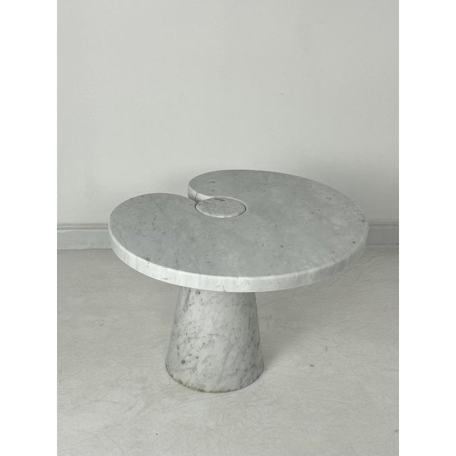 1970s Carrara Marble Coffee Table by Angelo Mangiarotti for Skipper, 1971 For Sale - Image 5 of 12