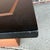 Black Studio Made Postmodern Copper and Wood Game Table Karl Springer? For Sale - Image 8 of 12