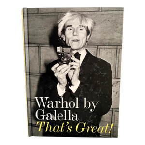 2008 Warhol by Galella "That's Great!" Book