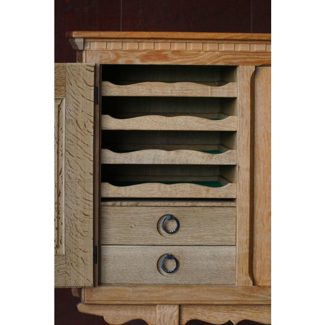 Modern Danish Oak Sideboard by Henning Kjærnulf for Eg Møbler, 1960s For Sale - Image 11 of 18