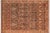 Art Nouveau 1990's Pak-Persian Brown/Gold Wool Rug - 8'2'' X 11'1'' For Sale In New York - Image 6 of 9