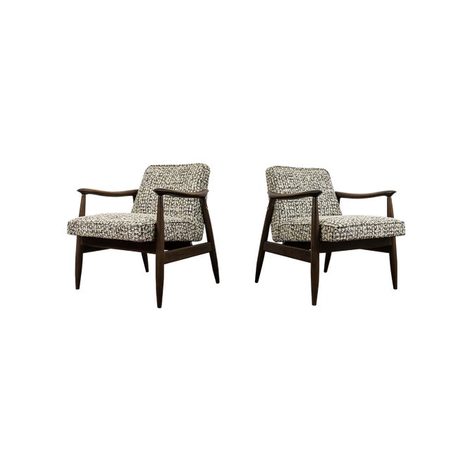Set of Vintage Armchairs by Juliusz Kędziorek, Poland, 1960s For Sale - Image 14 of 14