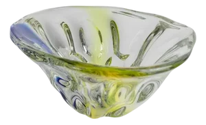 Large Vintage Murano Glass Bowl, 1970s