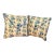 Pair of Longaberger Decorative Pillows Rose Trellis For Sale