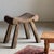Antique Indonesian Teak Four-Legged Stool, 1980s For Sale - Image 16 of 18