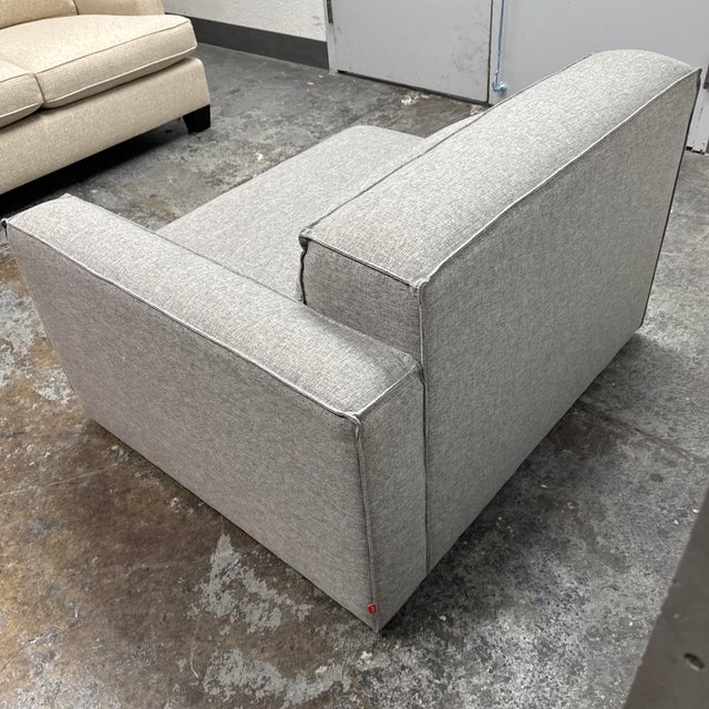 Gus Modern Mix Right Arm Chair For Sale - Image 11 of 12