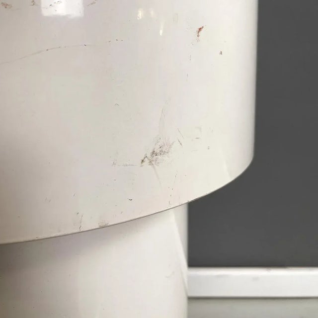 Italian Space Age Black and White High Bar Stool, 1960s For Sale - Image 6 of 11