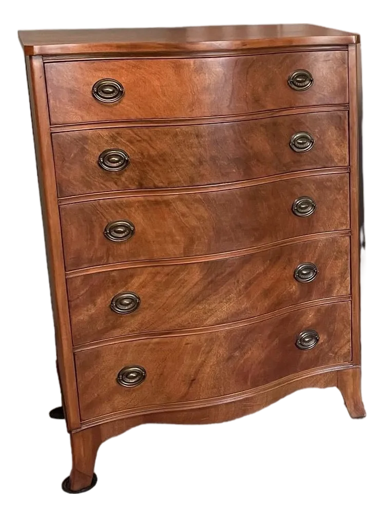 DREXEL heritage 5段チェスト Drexel Heritage 5 Drawer Tallboy Dresser | Chairish