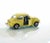 A charming polistil die-cast metal model of the iconic volkswagen maggiolino (beetle), finished in bright yellow and...