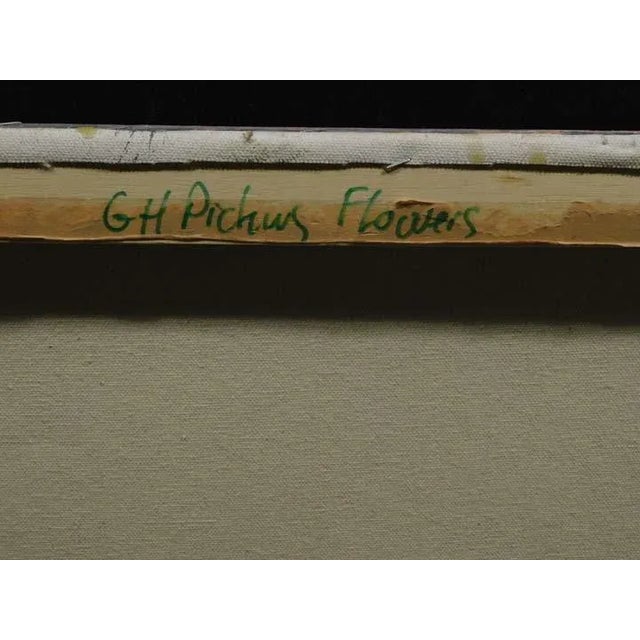 Robert Hagan "Picking Flowers" Original Mother and Child Oil Painting on Canvas Hand Signed Unframed For Sale - Image 4 of 4