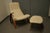 The Eero Saarinen Grasshopper chair and ottoman is a masterclass in organic modernism. Designed in 1946 as his first...