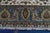 Traditional Hand Knotted Cream Blue Floral All Over Wool Area Rug 9' X 12' For Sale - Image 4 of 14