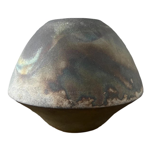 Signed Stephen Gamza Organic Modern Designer Vase For Sale