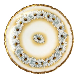Early 20th Century T&v Limoges Daisy Chain Plate For Sale