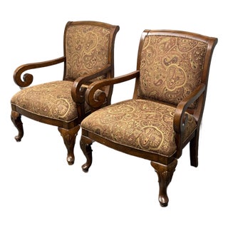 Kensington Hill Diana Armchairs, Pair For Sale